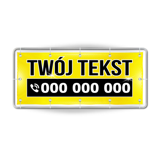 Baner odblaskowy